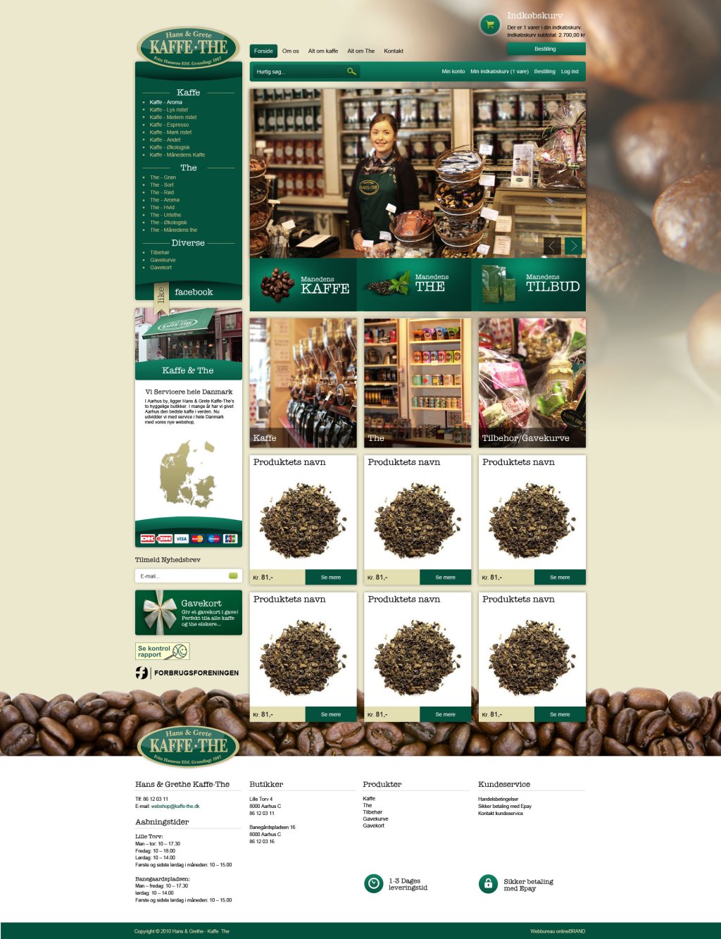 Hans og Grethe Kaffe og The