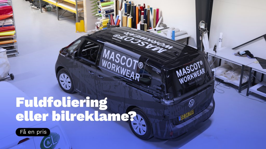 Fuldfoliering eller bilreklame?